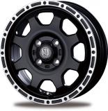 マッドバーンXR-901K マッドブラックリムポリッシュ　145/80R12 80/78 ナンカンFT-9　4本セット